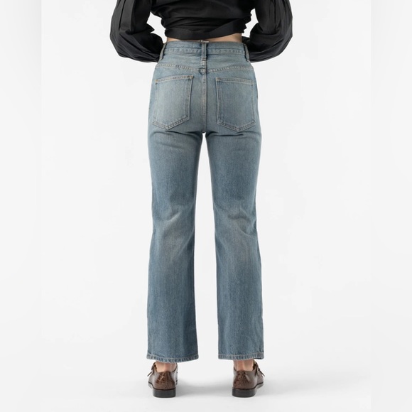 NWT Caron Callahan Joni Jean Washed 70s Denim 24 FW23 high rise button fly - Picture 4 of 15